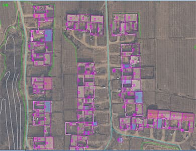 农村土地规划无人机测绘